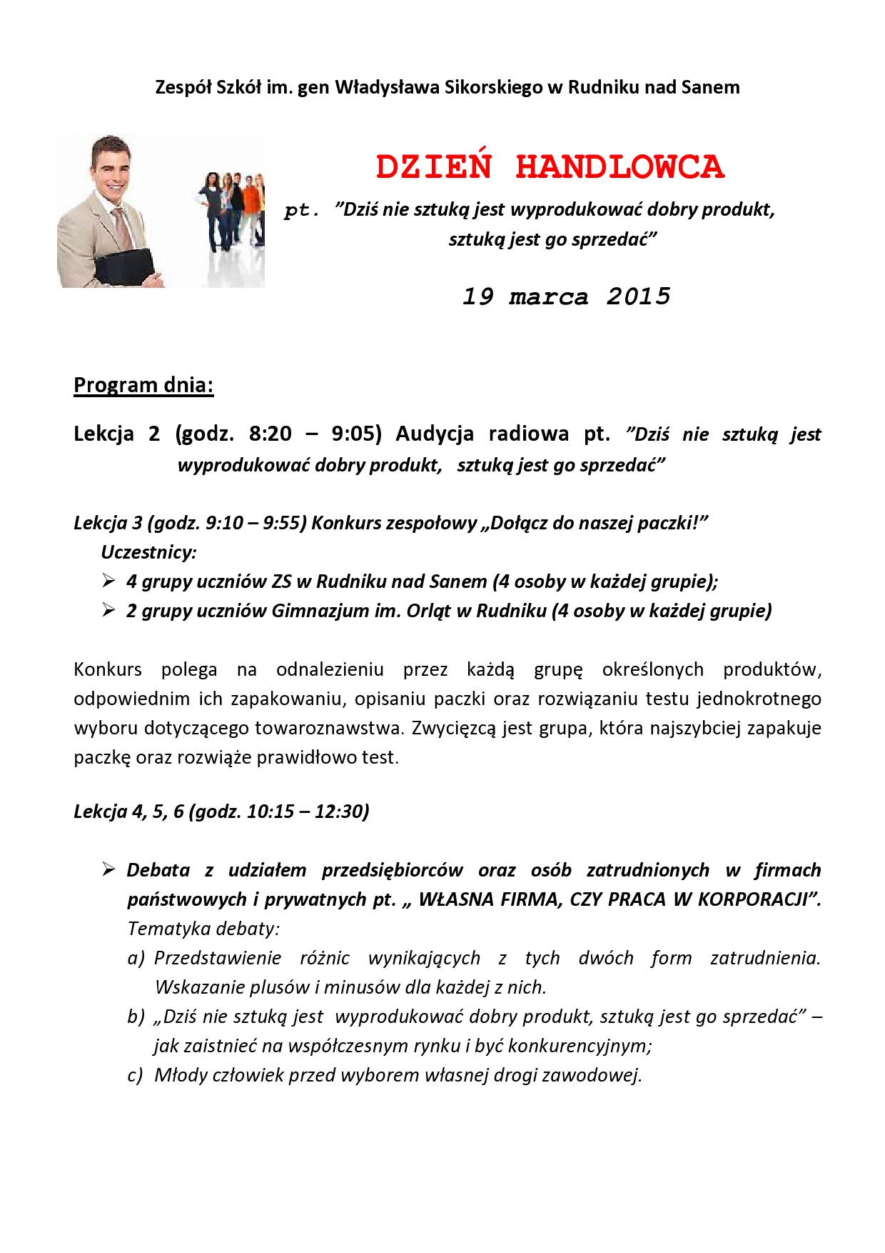 Program Dnia Handlowca-page0001